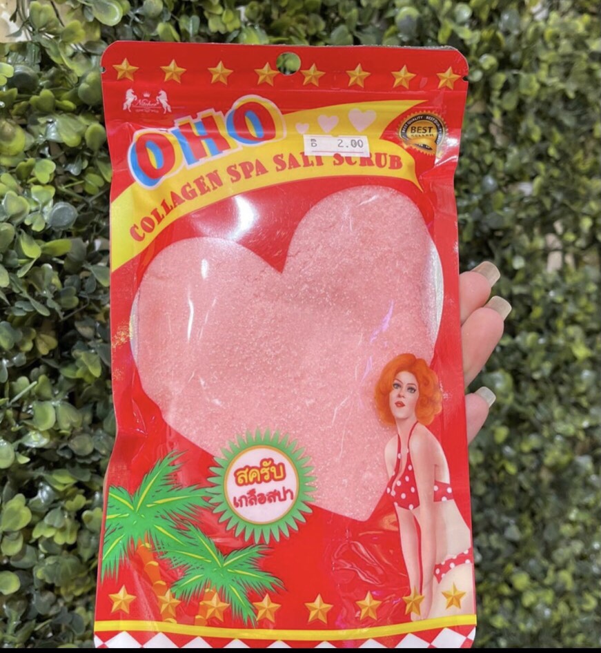 Oho Collagen Spa Salt Scrub 300g สครับเกลือสปา โอ้โห