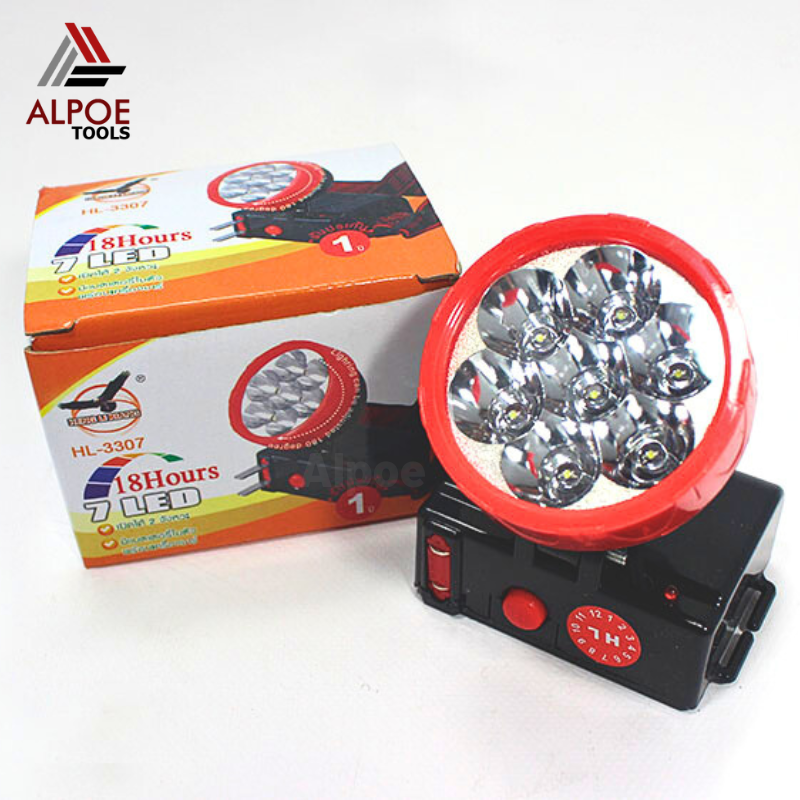 ไฟคาดหัว หลอด LED แบบชาร์จในตัว รุ่น HL-3307