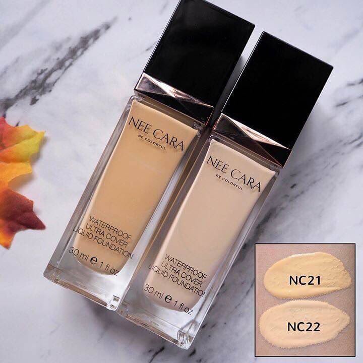 NEE CARA Be Colorful Waterproof Ultra Cover Liquid Foundation (No.N589) 30g
