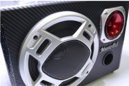 ลำโพงช่วยสอน MUSIC DJ. รุ่น M-M16E มีไมล์ไร้สาย SKU-01883