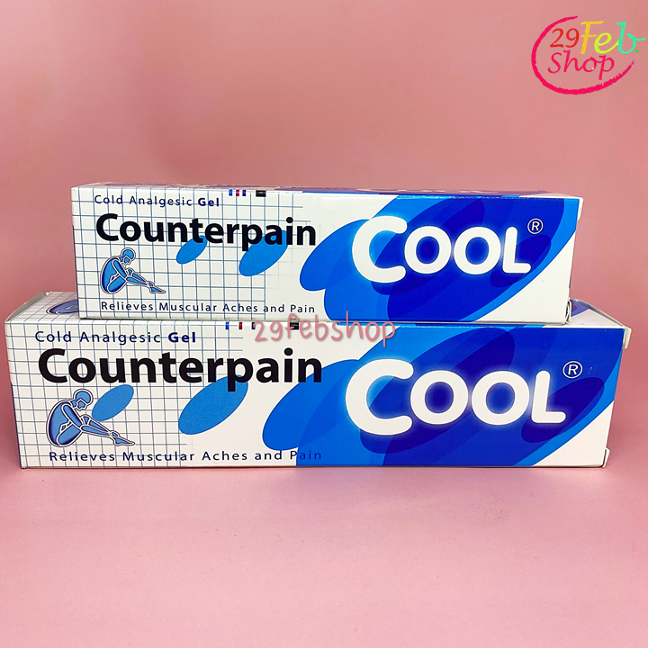 Analgesic Balm Counterpain Cool Cream 60g ครีมบรรเทาปวด สูตรเย็น สำเนา