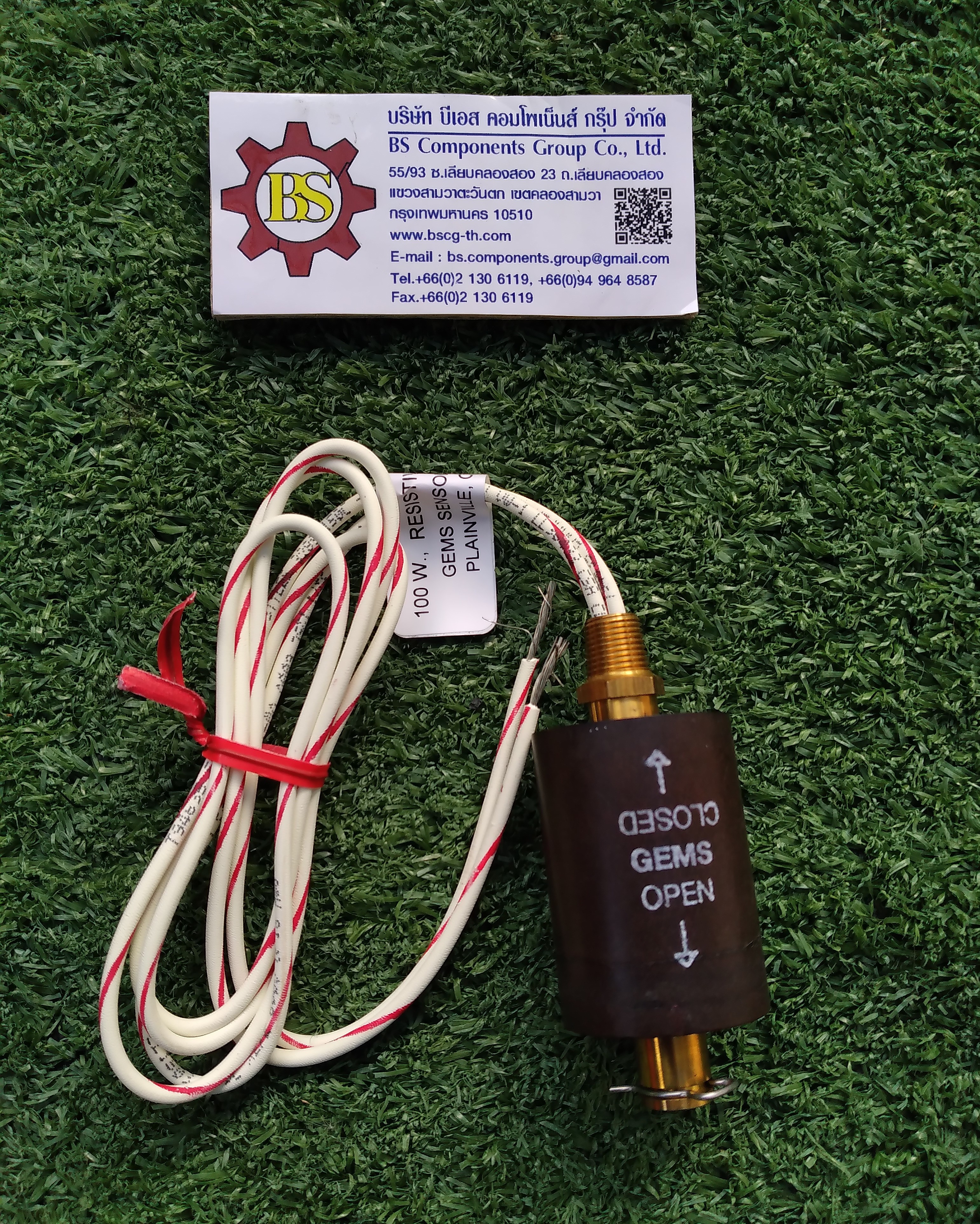 GEMS SENSORS : FLOAT LEVEL LS-1800 No.35651 Brass Buna N 316SS 150PSI 100VA