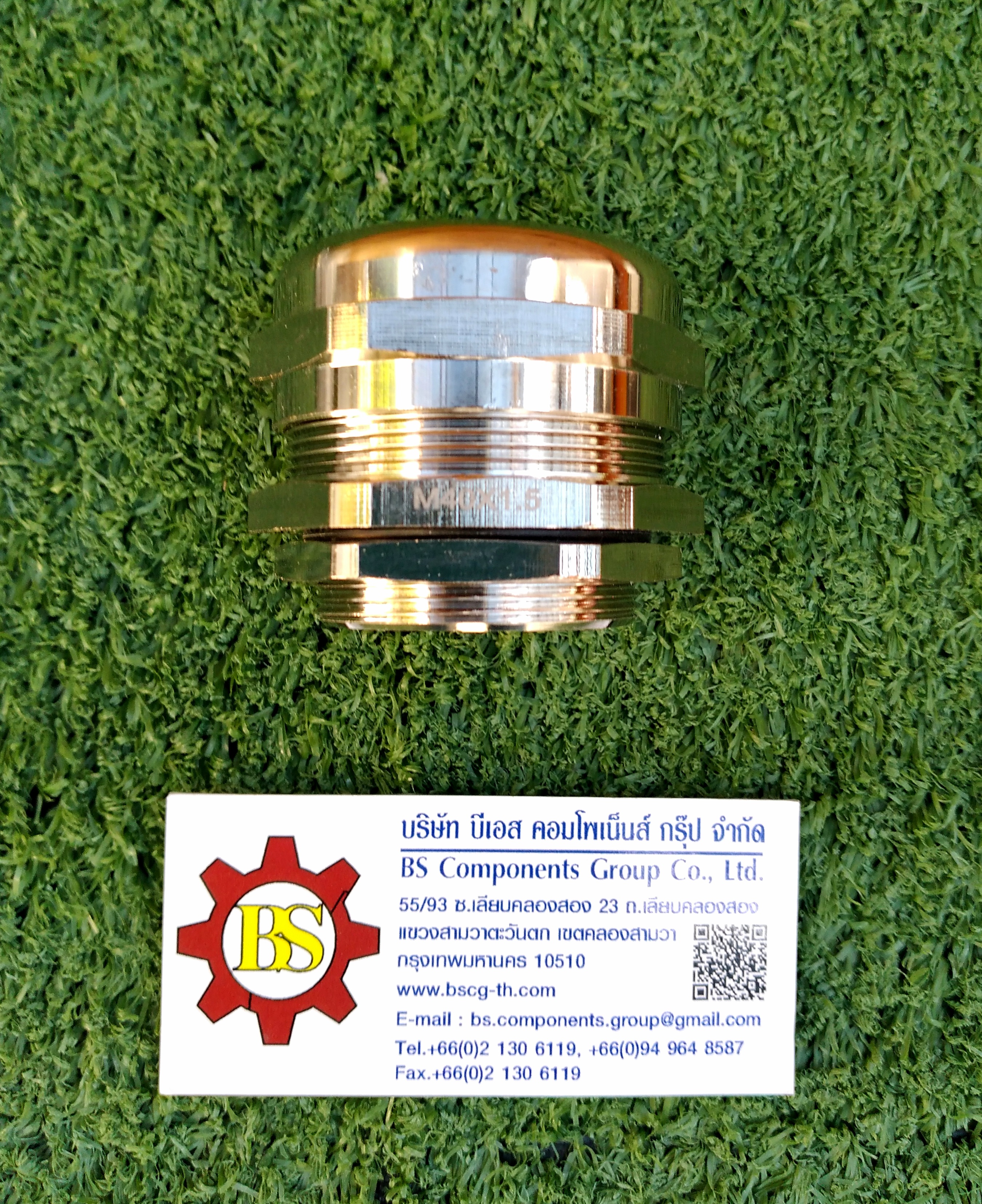 SHINOHAWA : Brass Cable grand ชุบนิเกิ้ล โลหะ M40 IP44