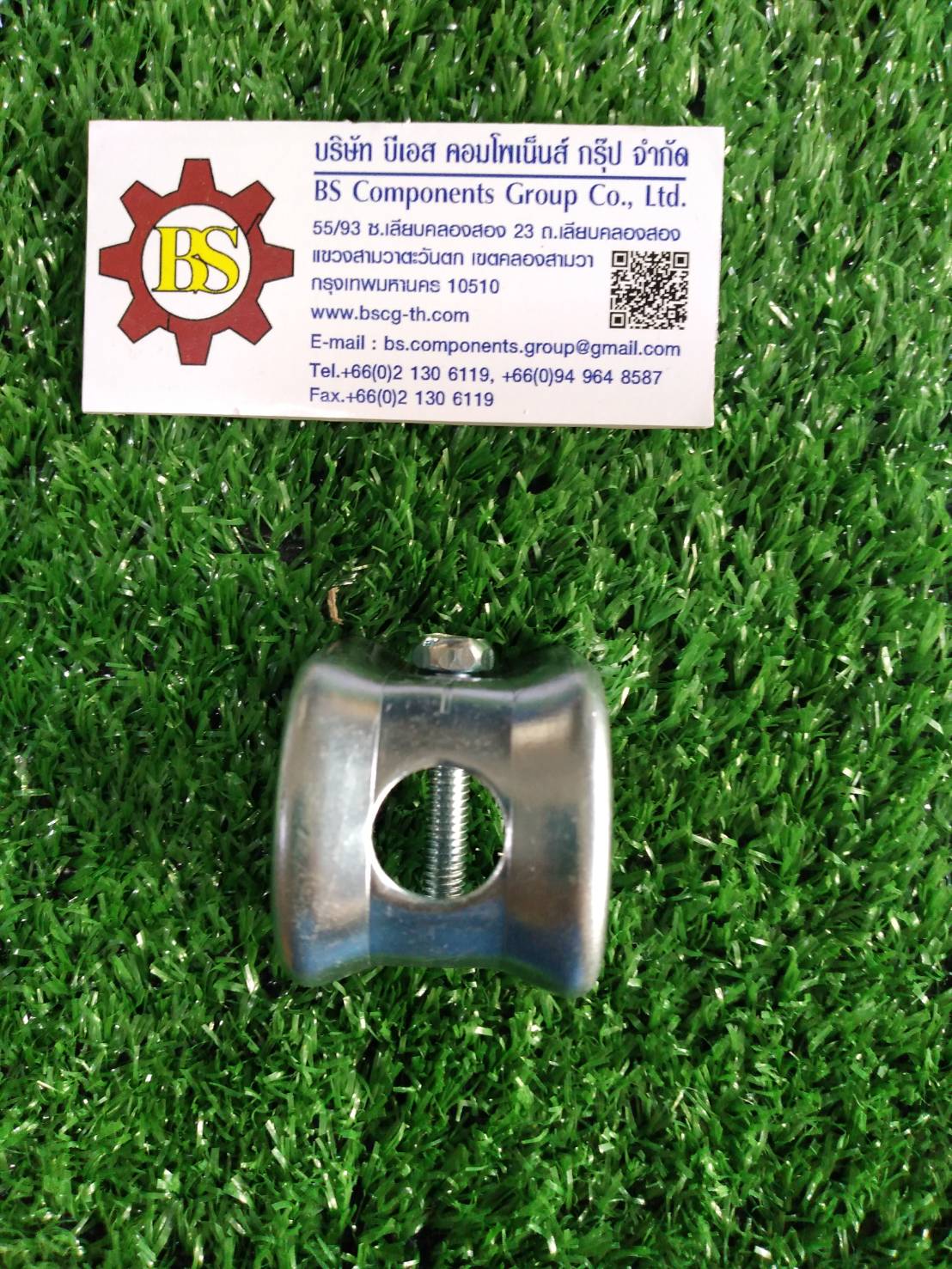 แคล้มฟันจระเข้ เบอร์ 1 ชุบขาว (beam clamp) 1-16mm.