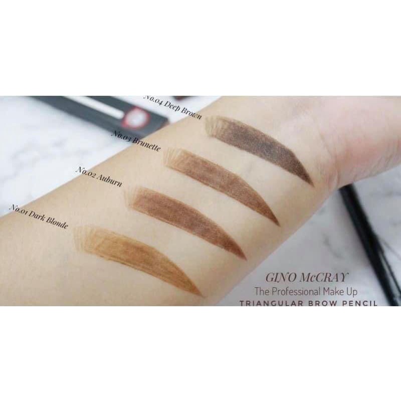 Beauty Buffet Gino Mccray Triangular Brow Pencil เขียนคิ้ว หัวตัด