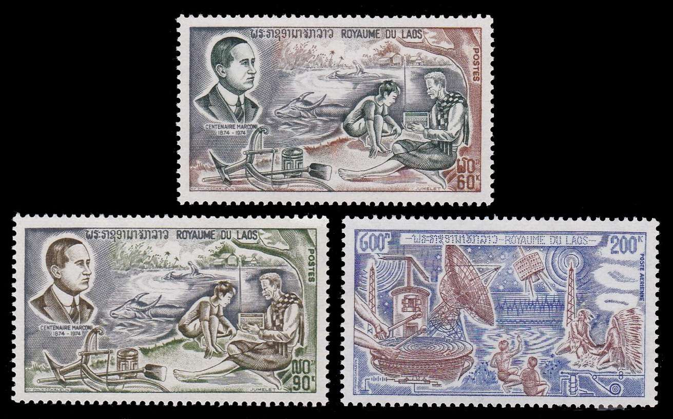 Birth Centenary of Guglielmo Marconi 1974