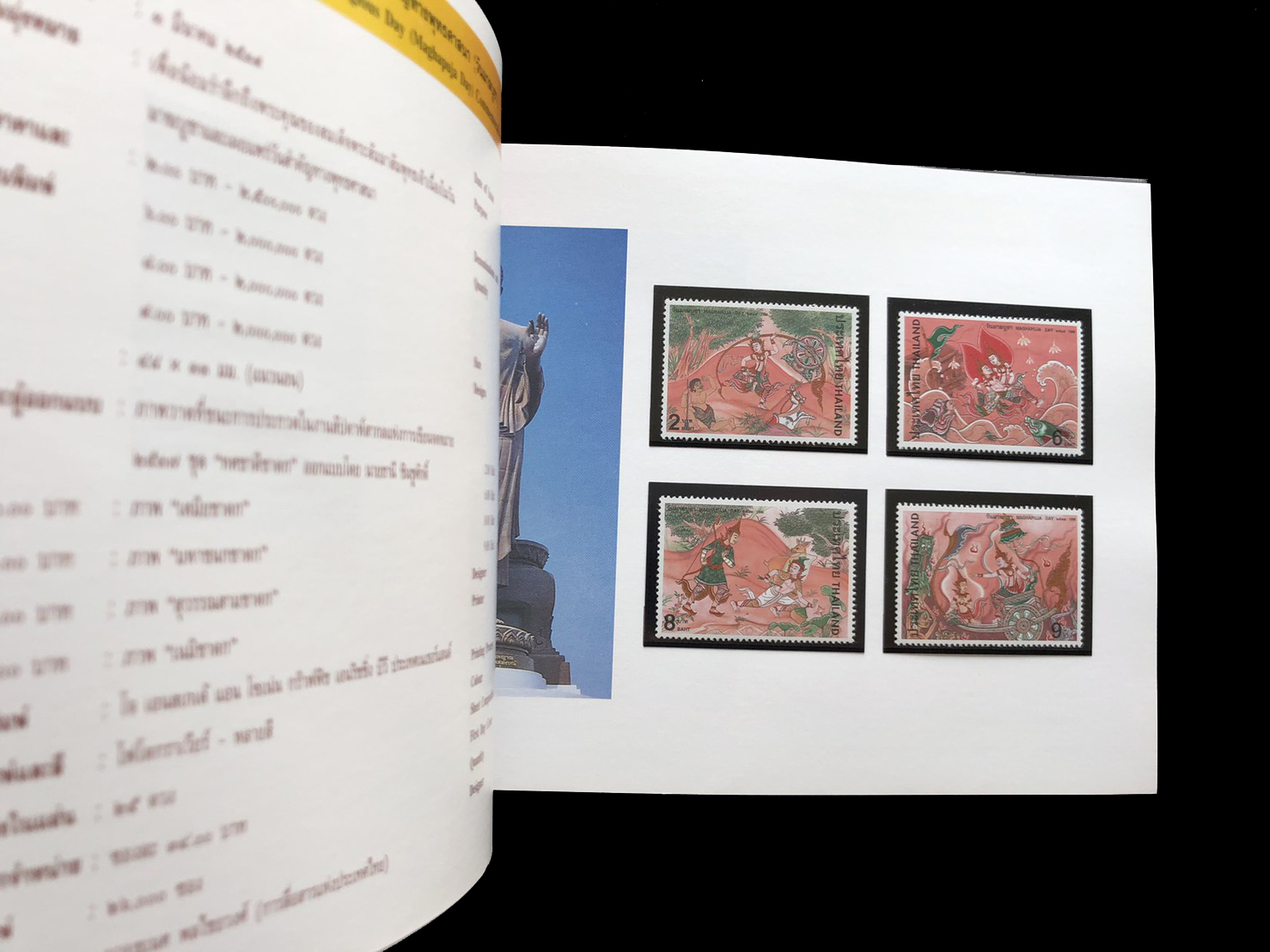 สมุดตราไปรษณียากรไทยประจำปี 2539 + แสตมป์ทองครองราชย์ 50 ปี