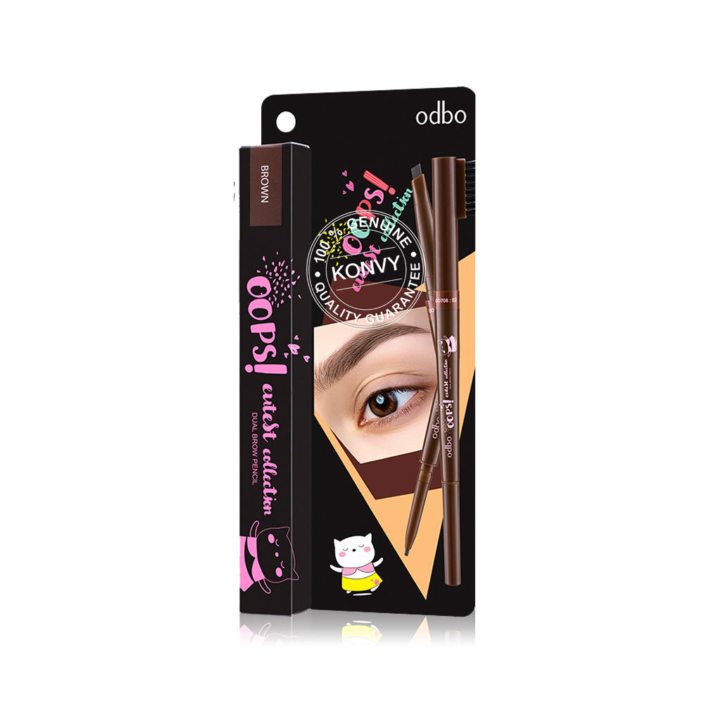 Odbo oops cutest collection dual brow pencil 0.5g