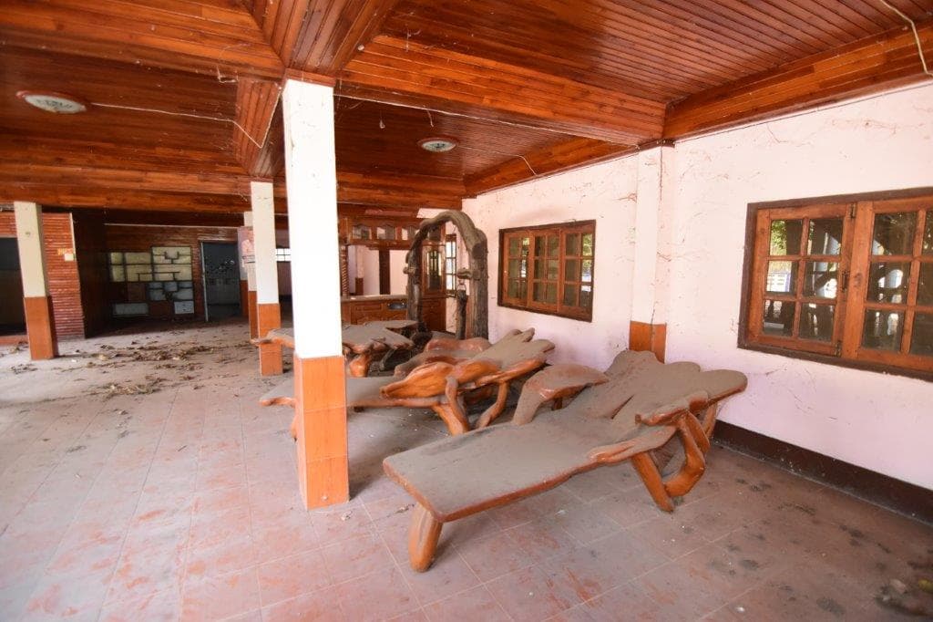 ด่วนขายบ้านพร้อมที่ดิน 1 ไร่ราคาถูกที่สุดพร้อมเข้าอยู่ใกล้ถนนใหญ่ 350 เมตร ใกล้ธนาคารออมสินเด่นชัย 528 เมตร