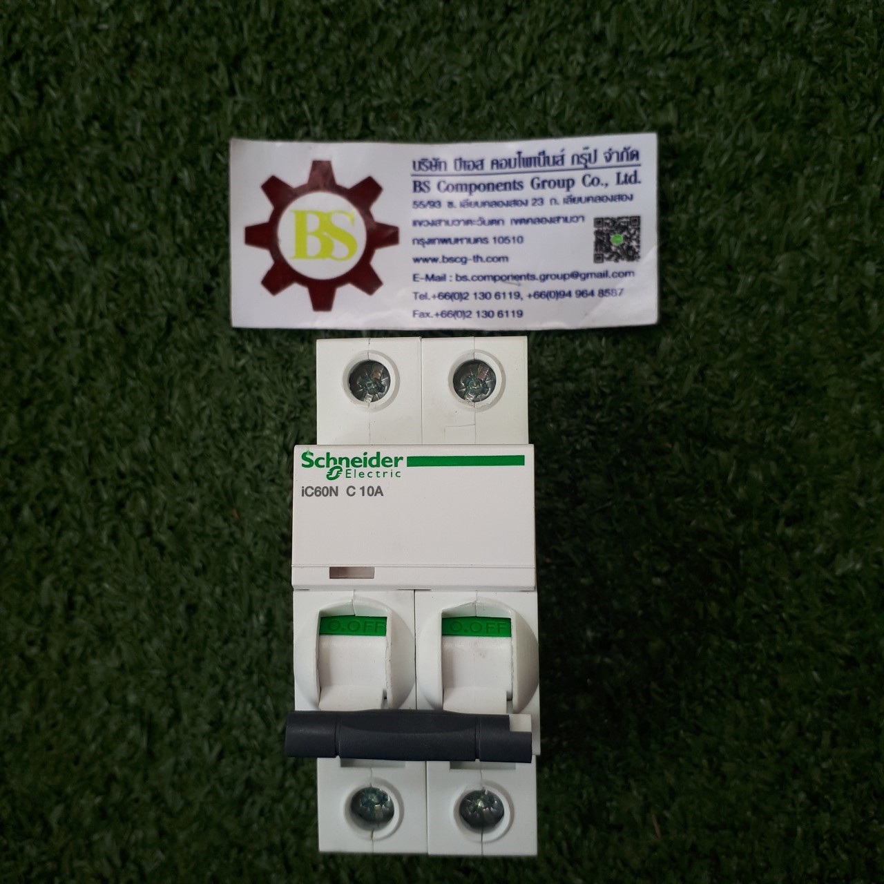 Schneider : MCB. iC60N (A9F74210) 2P 10A