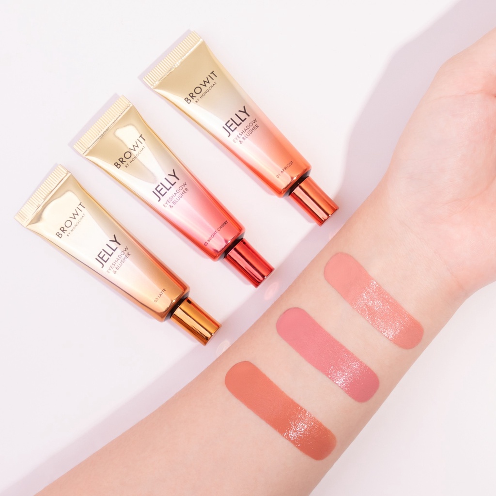Browit Jelly Eyeshadow & Blusher อายแชโดว์ เนื้อเจลลี่ 10g
