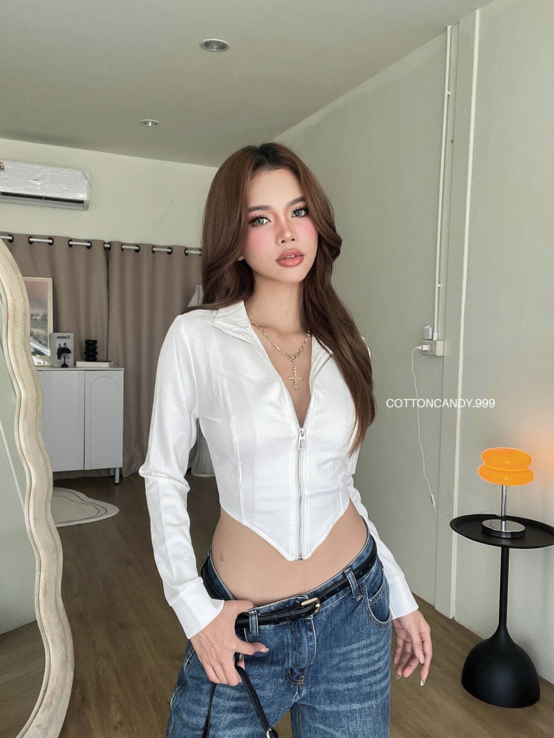 เสื้อครอปผ้าเทพพรีเมี่ยม เเทลสวยปั้วปัง ผ้ายืดหยุ่นดระชับใส่สวยอย่างดีเท่านั้น ใส่สวยแบบตะโกนเลยคร่าา