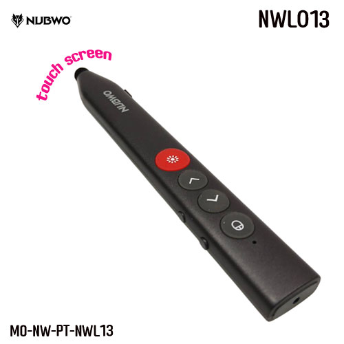 NWL-013 WIRELESS PRESENTATION REMOTE LASER POINTER+TOUCH SCREEN MO-NW-PT-NWL13