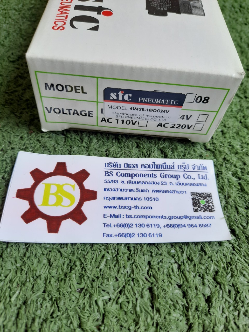 SFC : Solenoid valve 4V420-10 port3/8"