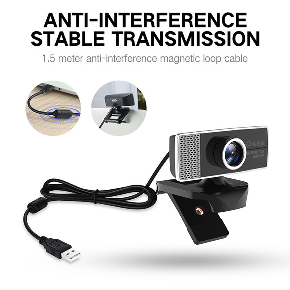 OKER T-299 PC Camera กล้องเว็บแคม 720P/30Fps CM-OK-HD-GT299