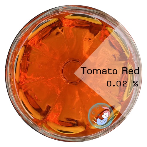 Color Red: Tomato Red 52% CI 16255+CI 15985 สีแดงมะเขือเทศ สีผสมชนิดผง ละลายได้ในน้ำ COA