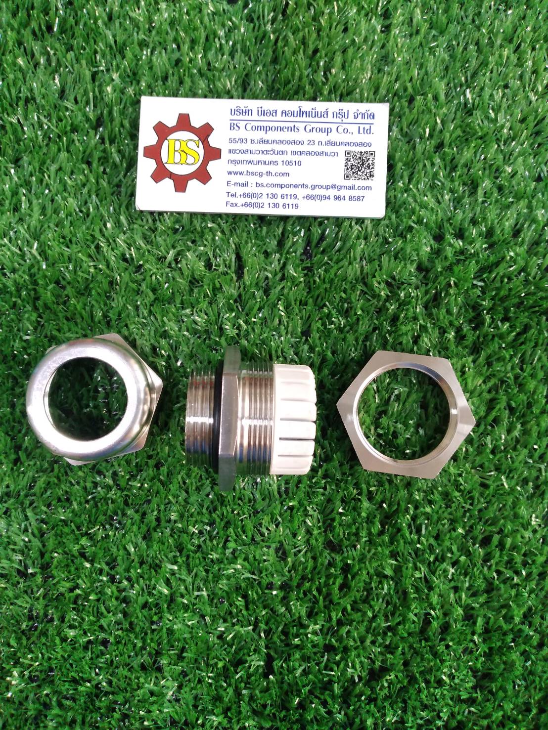 SHINOHAWA : เคเบิ้ลแกลนสแตนเลส304 NPT 1"