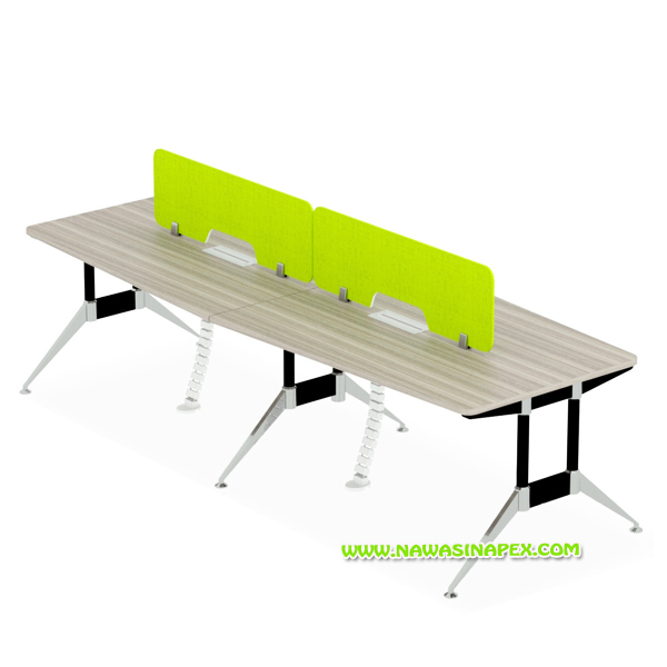 โต๊ะทำงานกลุ่ม 4 ที่นั่ง 2WSS3212 Workstation Desk