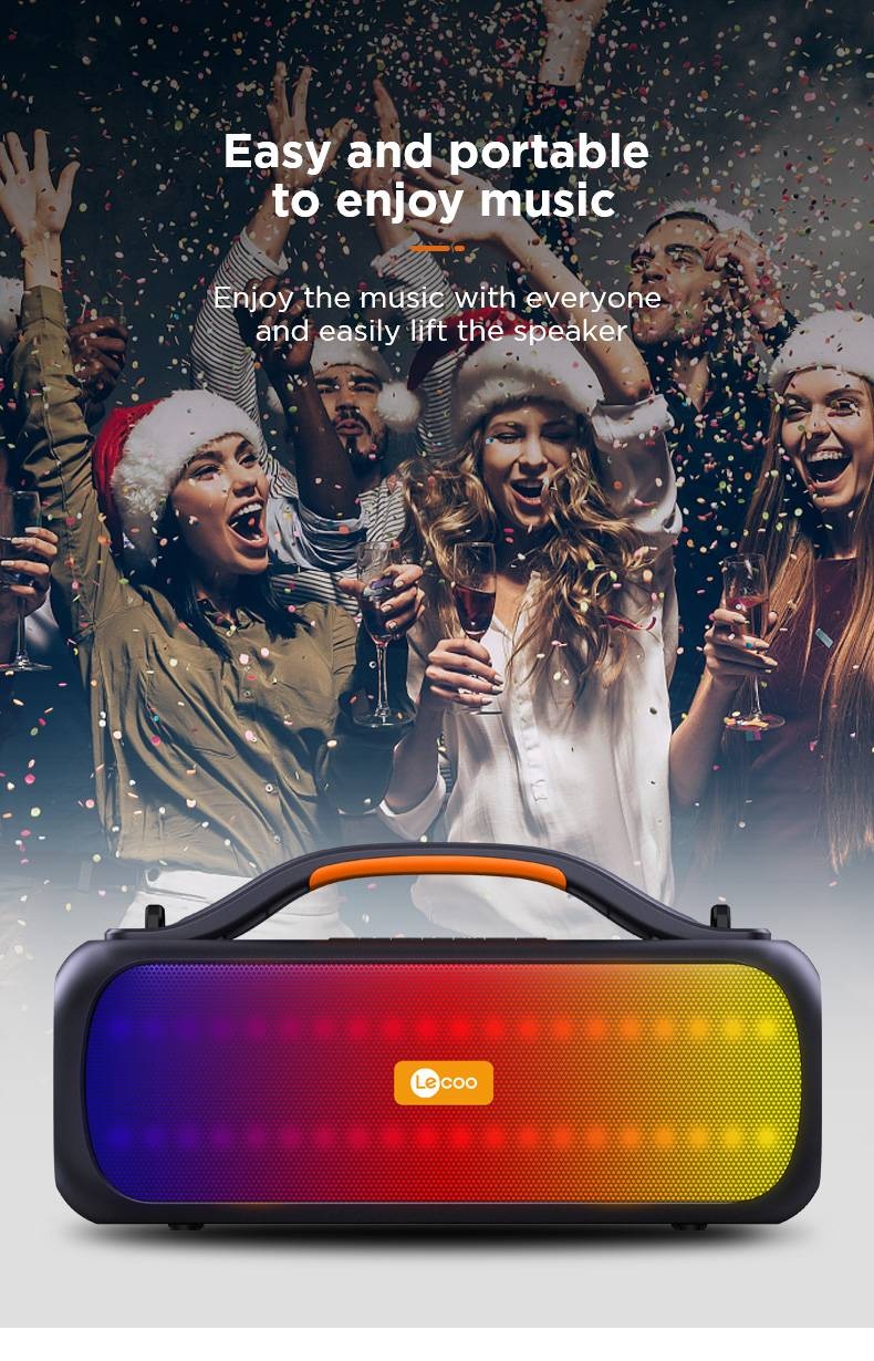LECOO LECOO DS155 PORTABLE BLUETOOTH SPEAKER SKU-03139