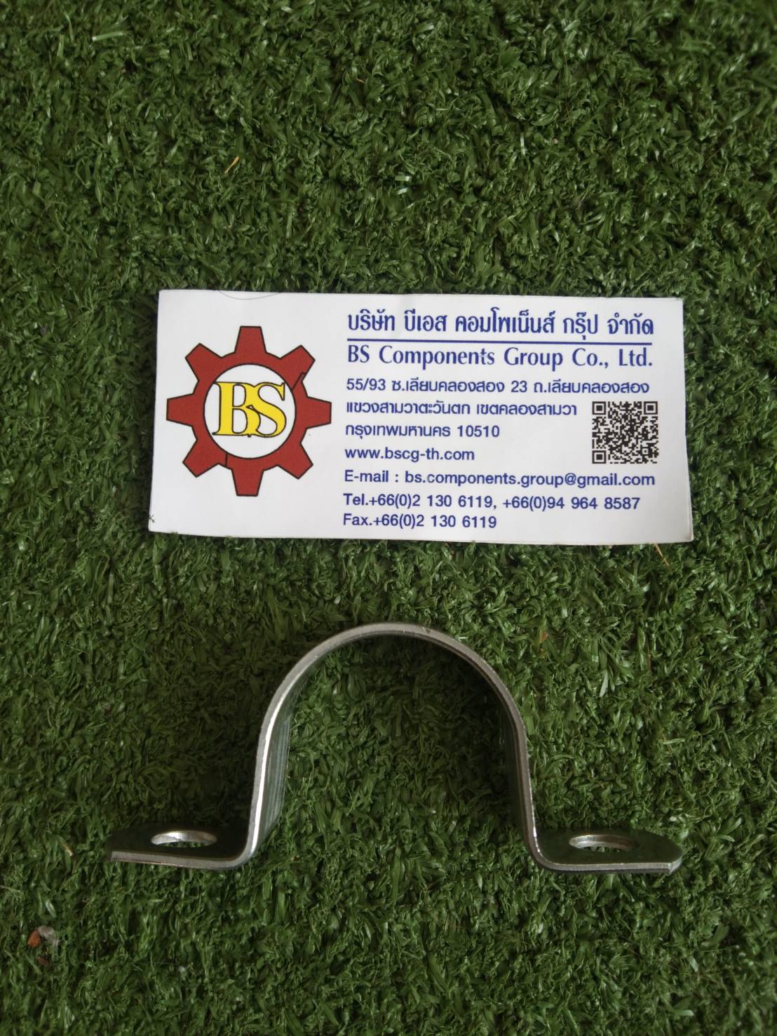 STEEL CITY : เเคล้มจับท่อหนาสเเตนเลส 1” TCL23