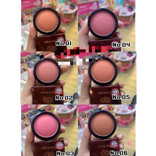 Beauty Buffet Gino Mccray Heritage Blusher บลัชออน ปัดแก้ม