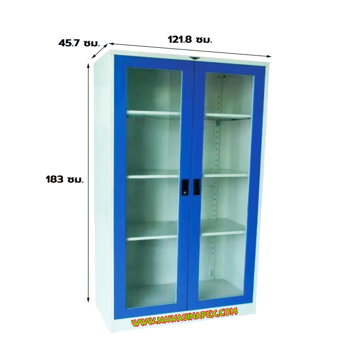 ตู้บานเปิดกระจก 4 ฟุต SC4FGL