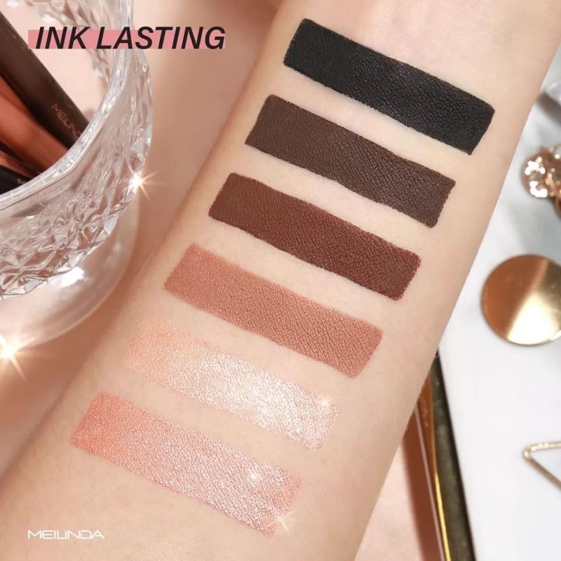 MEILINDA MC3097 INK LASTING GEL LINER อายไลน์เนอร์ แบบเจลเนื้อนุ่ม แท่งหมุนออโต้