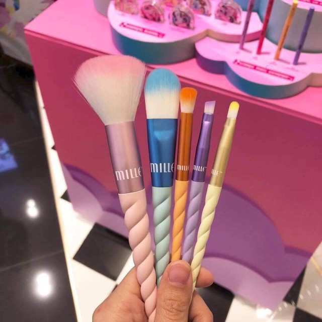 Mille My Little Pony magic Brush 5 ชิ้น .เซทแปรงแต่งหน้า มิลเล่