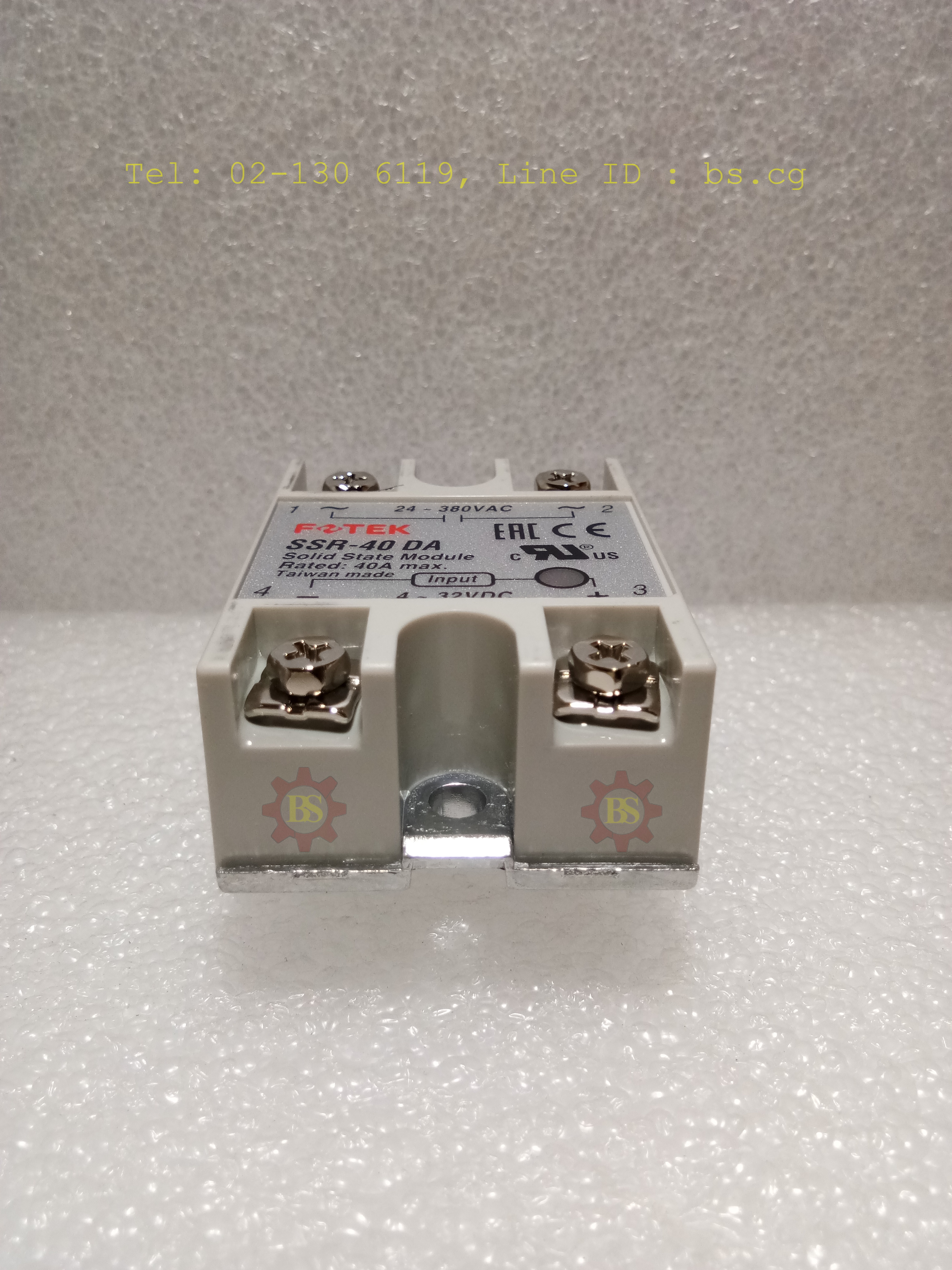 FOTEK : SSR-40DA, Single Phase Solid State Relay