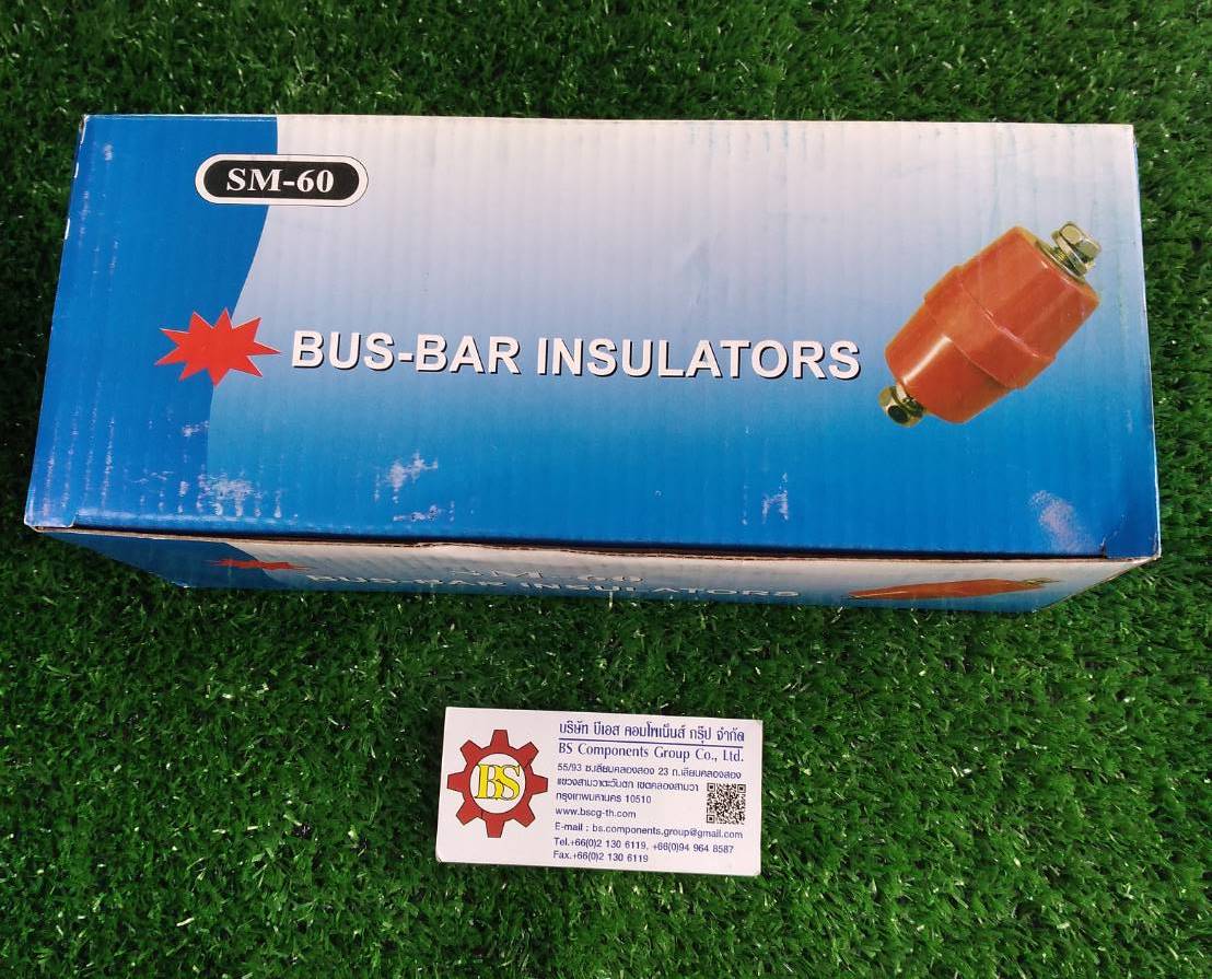 PTEN :ลูกถ้วยบัสบาร์ AT-60 (รวมสกรู)