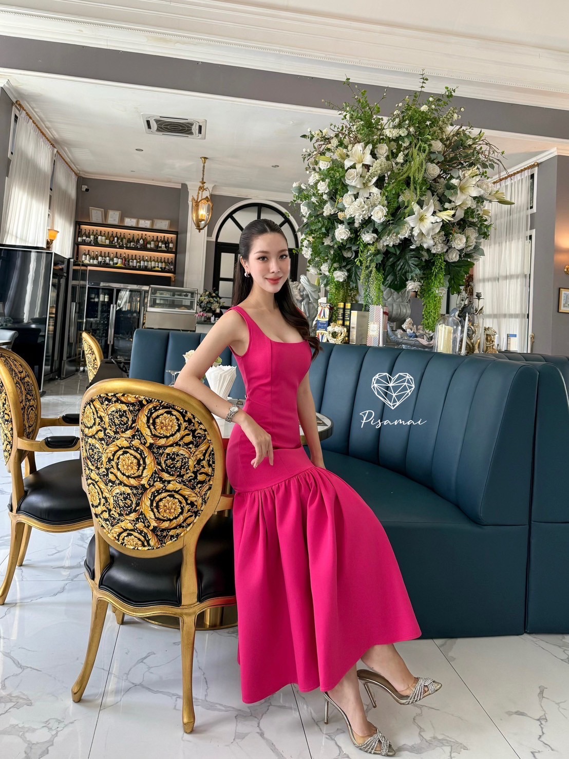 เดรสแขนกุดตัวยาวสีชมพูแต่งระบายจีบด้านล่าง ใส่สวยมากกกก ราคานี้มือต้องไวเลยค่า รุ่นนี้ใส่สวย เนื้อผ้าดีมากกกกกกก ห้ามพลาดเลยค่า #ชุดไปงานแต่ง #ชุดไปงาน #ชุดเพื่อนเจ้าสาว #ชุดเพื่อนเจ้าสาวราคาถูก #ชุดเพื่อนเจ้าสาวใส่เป็นธีม