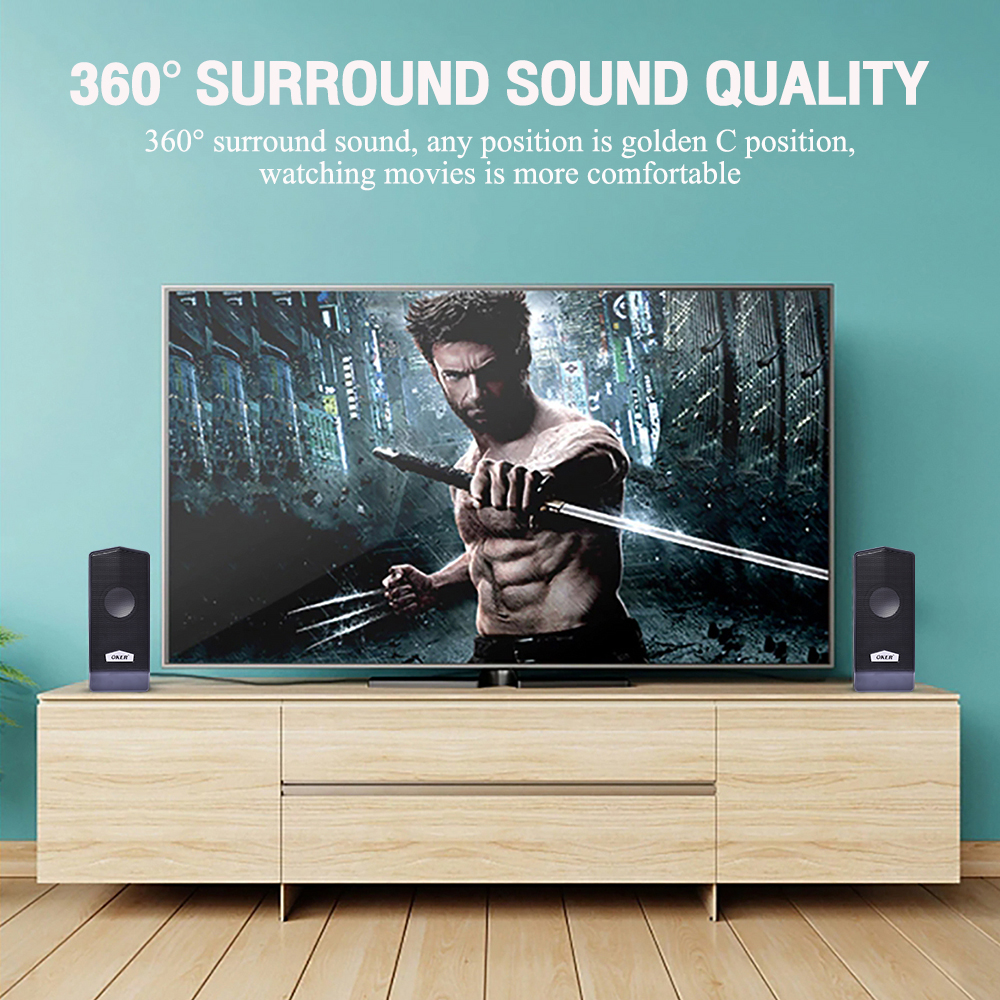 OKER M6 OKER USB Speaker 550W SP-OK-20-M6BLK