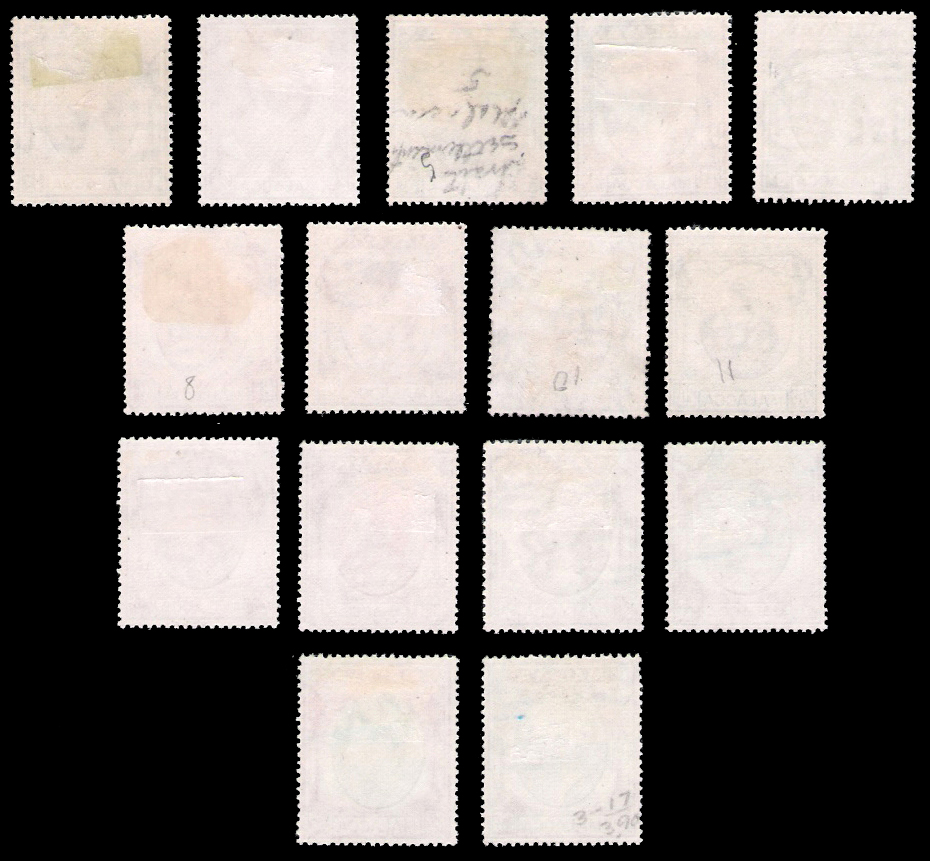 1949 Malacca King GeorgeVI Set CV $114.60