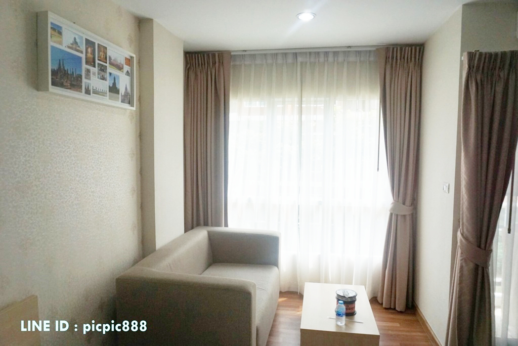 [เช่า] ไมอามี่ คอนโด บางปู ใกล้ทะเล ติดรถไฟฟ้า จ.สมุทรปราการ ห้อง 25.1 ตร.ม