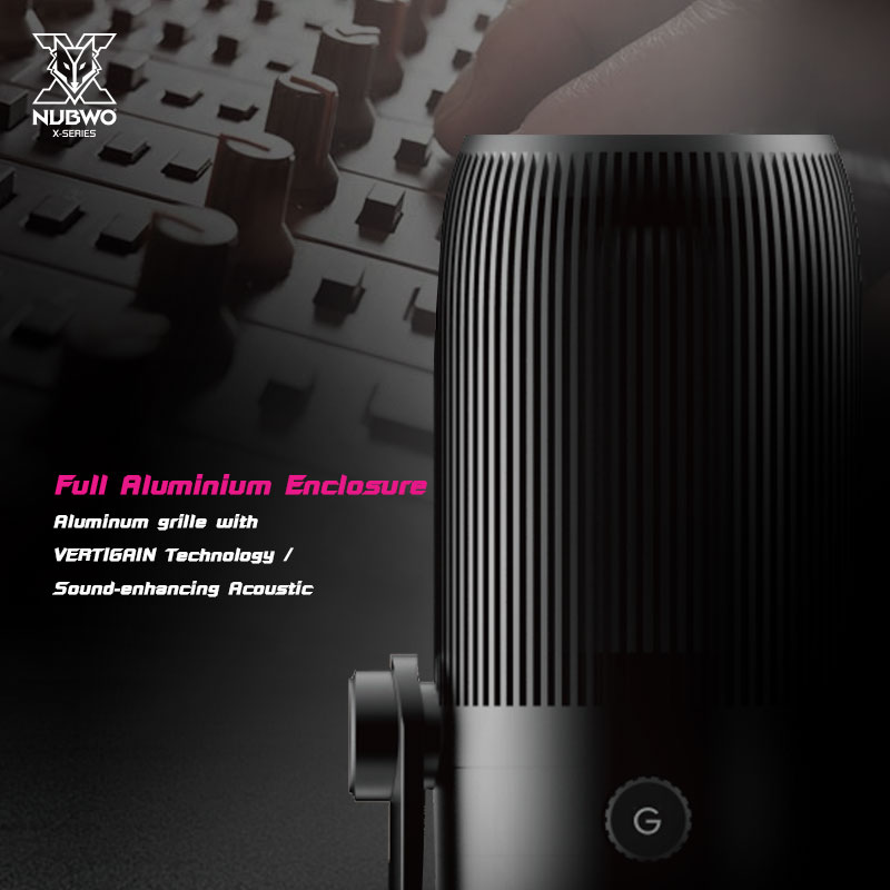 NUB-X300 NUBWO X CONDENSER MICROPHONE USB SKU-02159