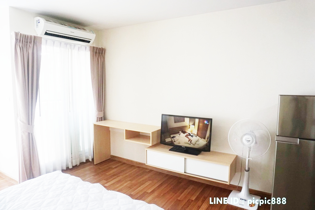 [เช่า] ไมอามี่ คอนโด บางปู ใกล้ทะเล ติดรถไฟฟ้า จ.สมุทรปราการ ห้อง 25.1 ตร.ม