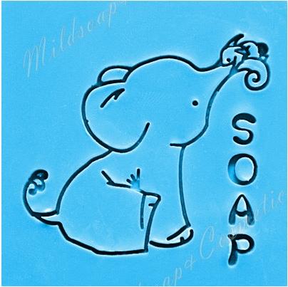 BOB SOAP STAMP 5.2 x 5.2 CM.