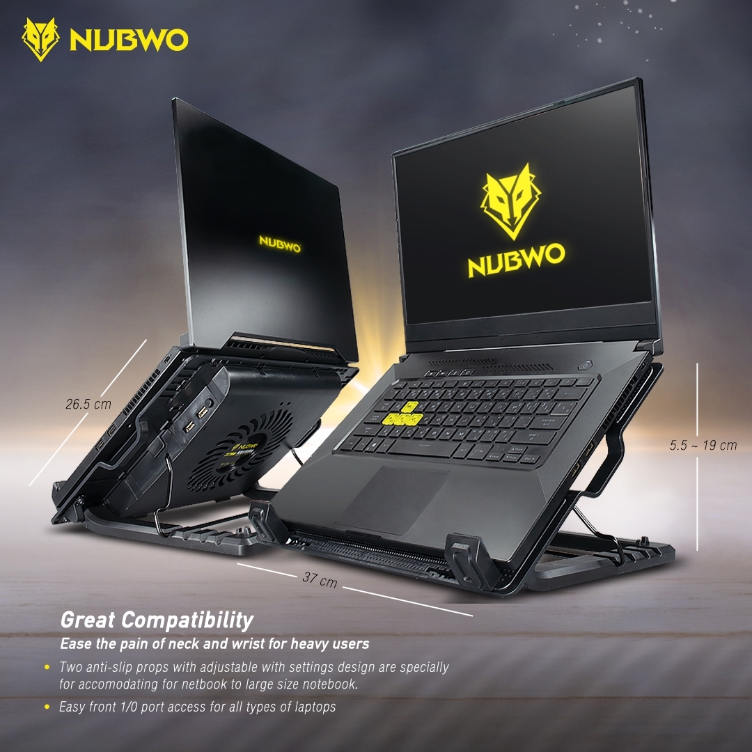 NUBWO NF-235 NUBWO KARISHMA BIGFAN มีไฟ FA-GO-NB-NF25K