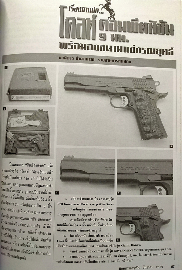 อาวุธปืน ปีที่ 43 ฉบับที่ 506 ธันวาคม 2559