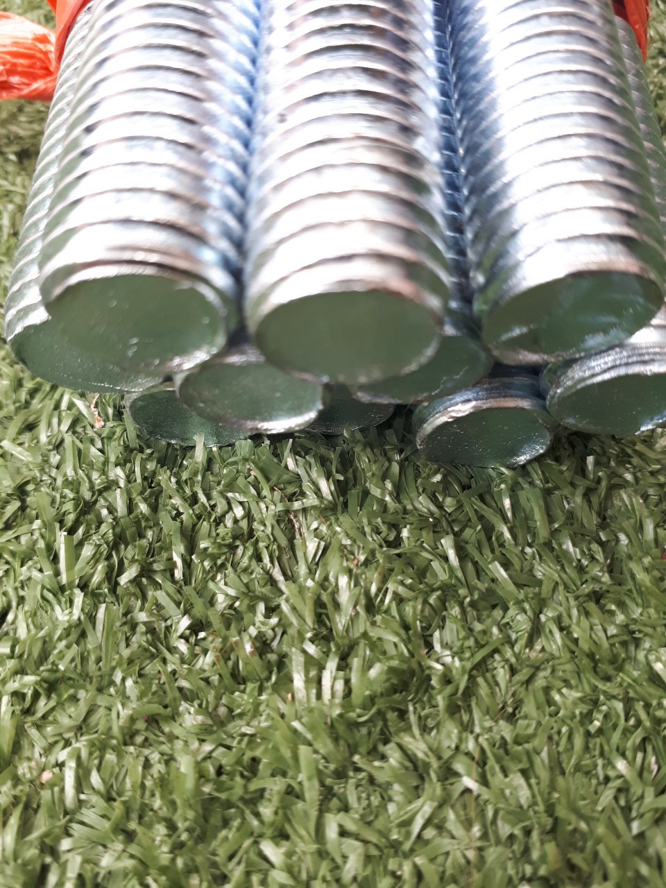สตัด Stud ชุบขาว 5/8"x1.0m.