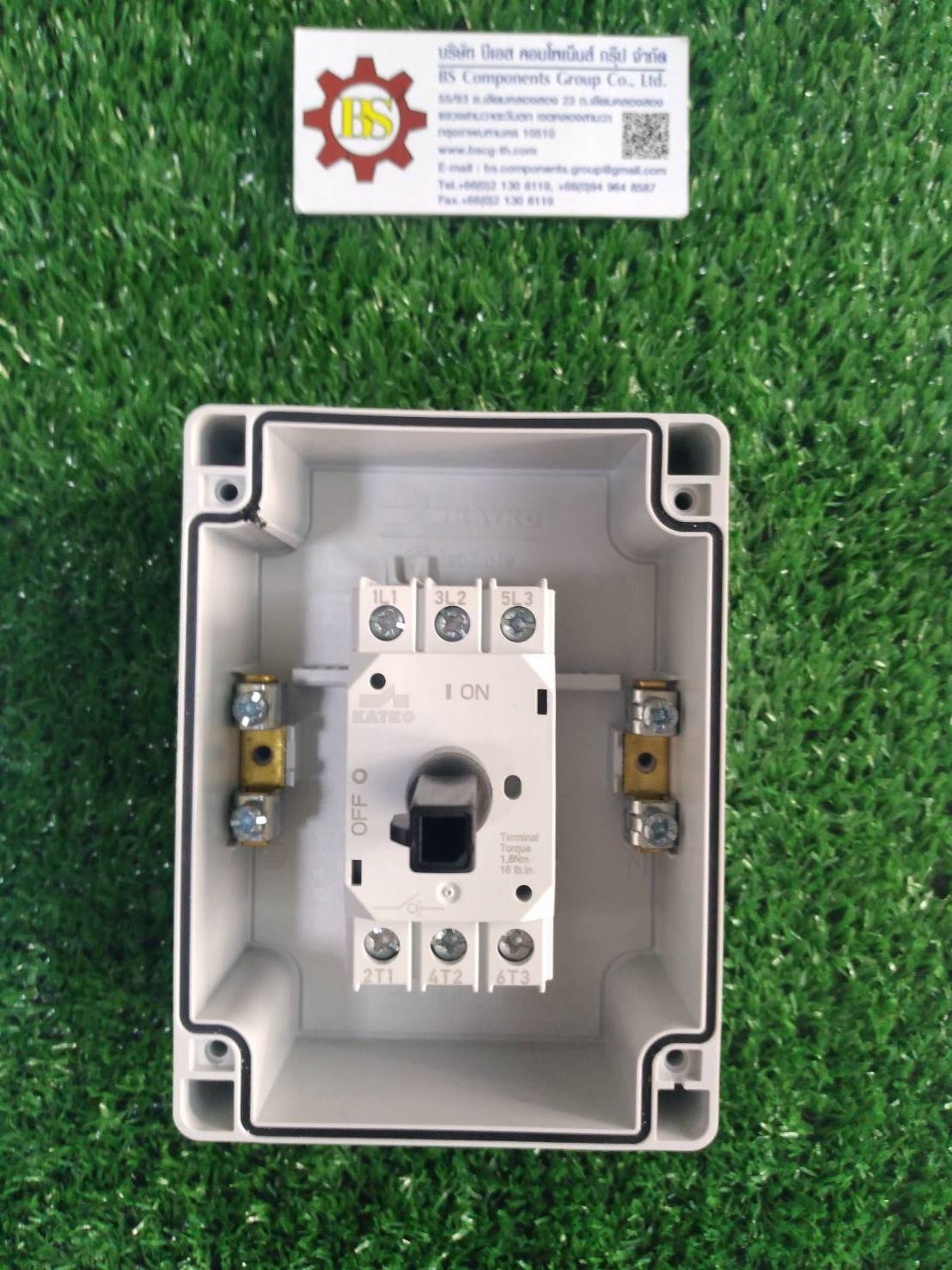 KATKO : ISOLATING SWITCH KEM 310 YR M2 Y/R 3P 5.5 kw 10A