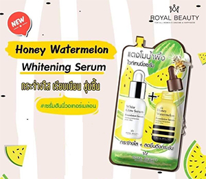 Honey Watermelon Whitening Serum Royal Beauty 8 กรัมX6ซอง