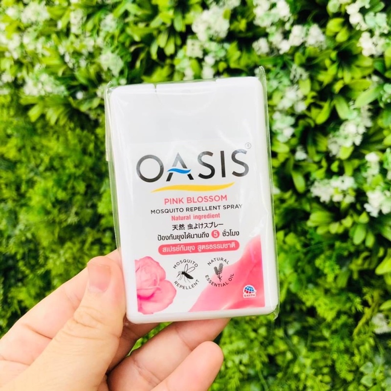 OASIS Mosquito Repellent Card Spray 18ml สเปรย์กันยุง
