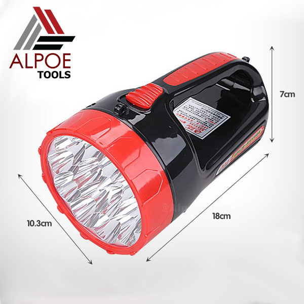 ไฟฉายหูหิ้ว หลอด LED มีไฟข้าง รุ่น YD-888