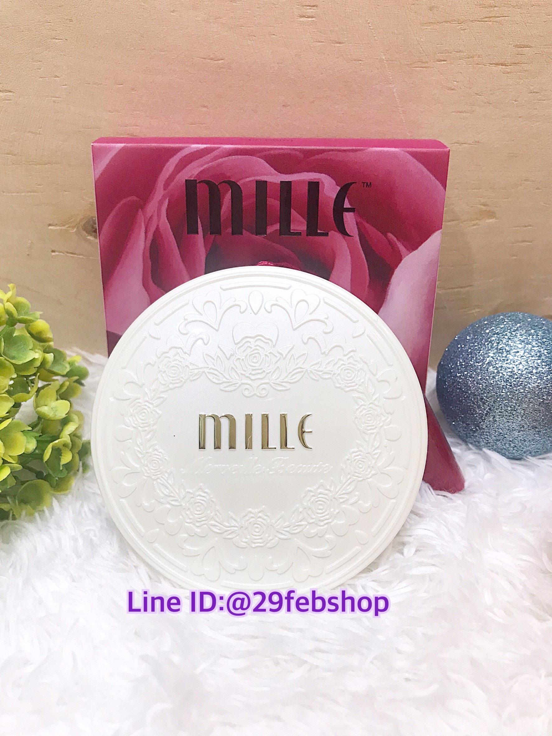 Mille Super Whitening Gold Rose Pact SPF48 PA++ 11g