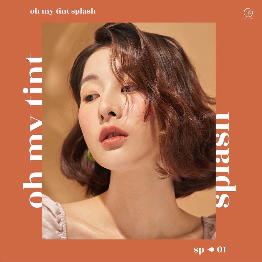 2P Original Oh My Tint Splash 3ml ทูพี ออริจินัล โอ้ มาย ทิ้นท์ สแปลช ลิปละอองน้ำ