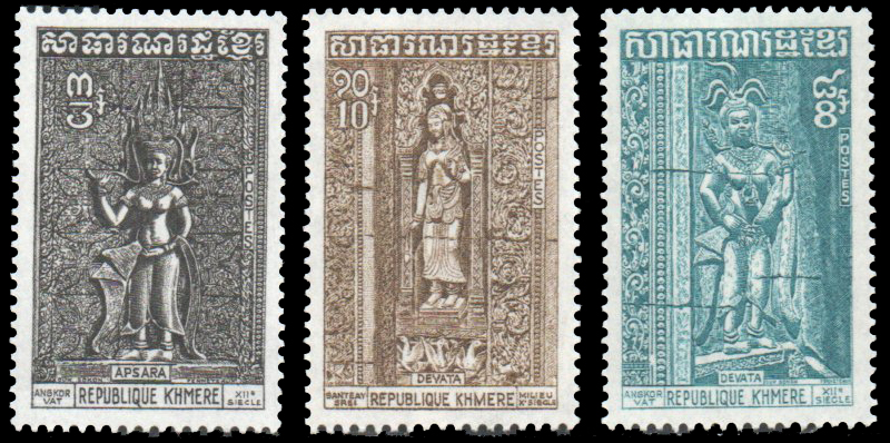 1973 Frescoes from the Temples of Angkor Wat