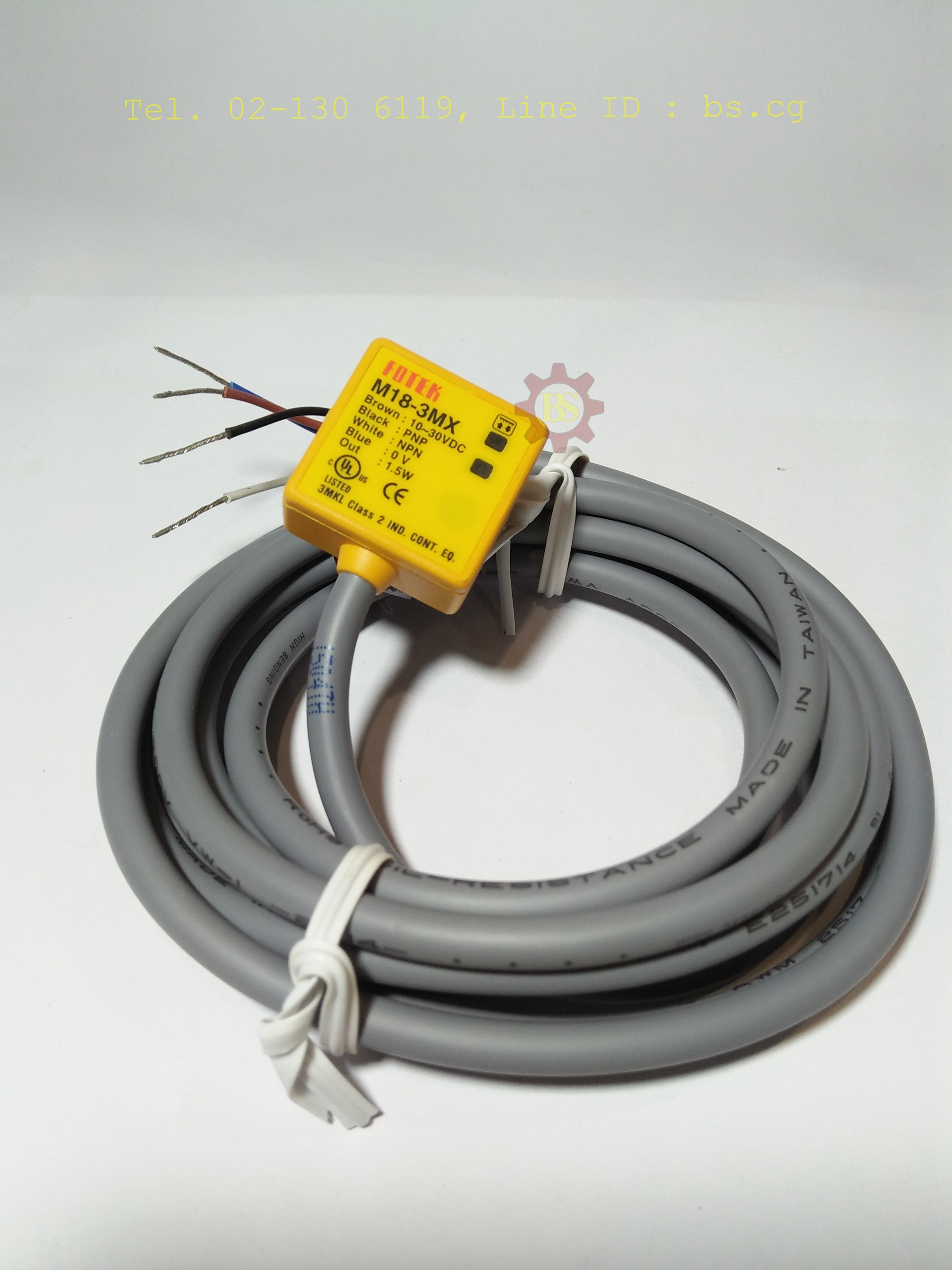 FOTEK: Photo Sensor M18-3MX+MR-1