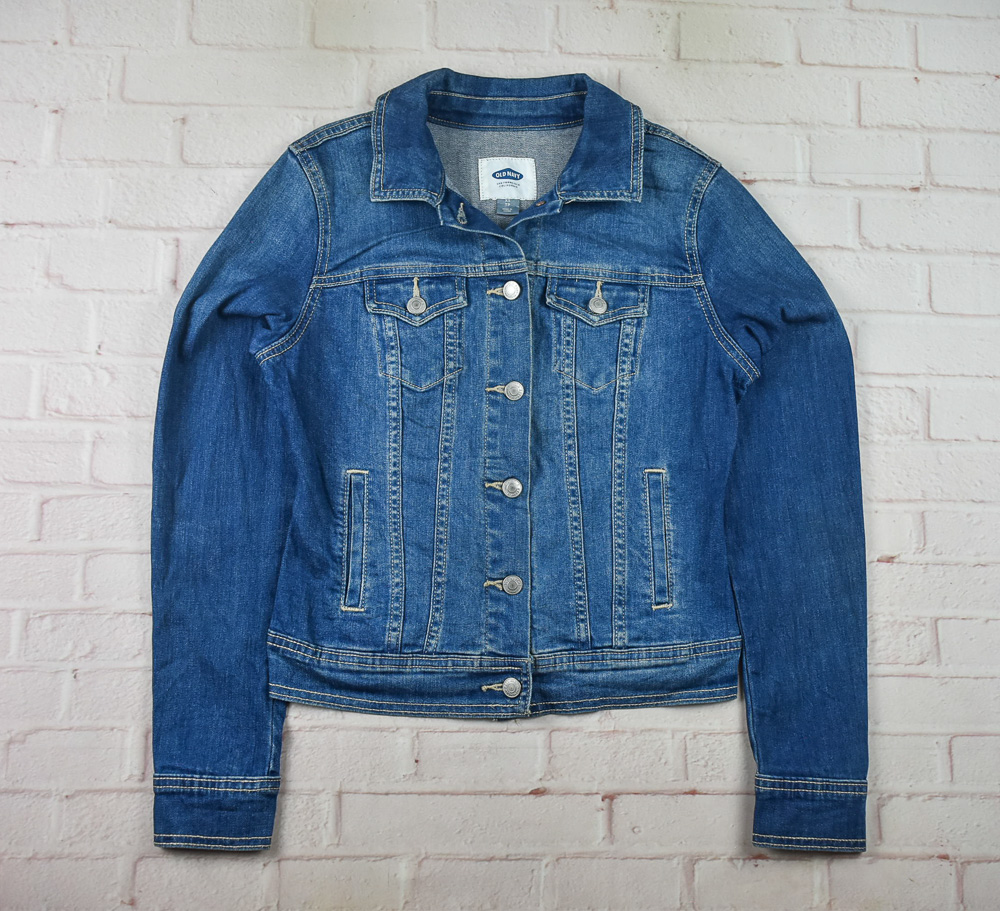 OLD NAVY®แท้ อก 34 เสื้อแจ็คเก็ตยีนส์ผู้หญิง โอลด์เนวี สียีนส์ เสื้อแขนยาว เนื้อผ้าดี