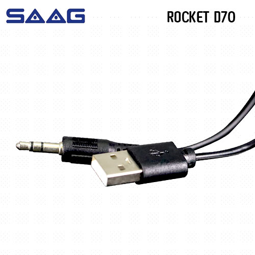 SAAG D70BT ROCKET SPEAKER 3W BLUETOOTH/TF CARD SP-SA-20-D70BT